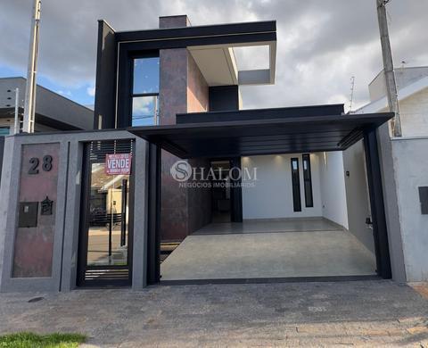 Casa à venda em Maringá, Jardim Santa Helena, com 3 quartos, com 120 m²